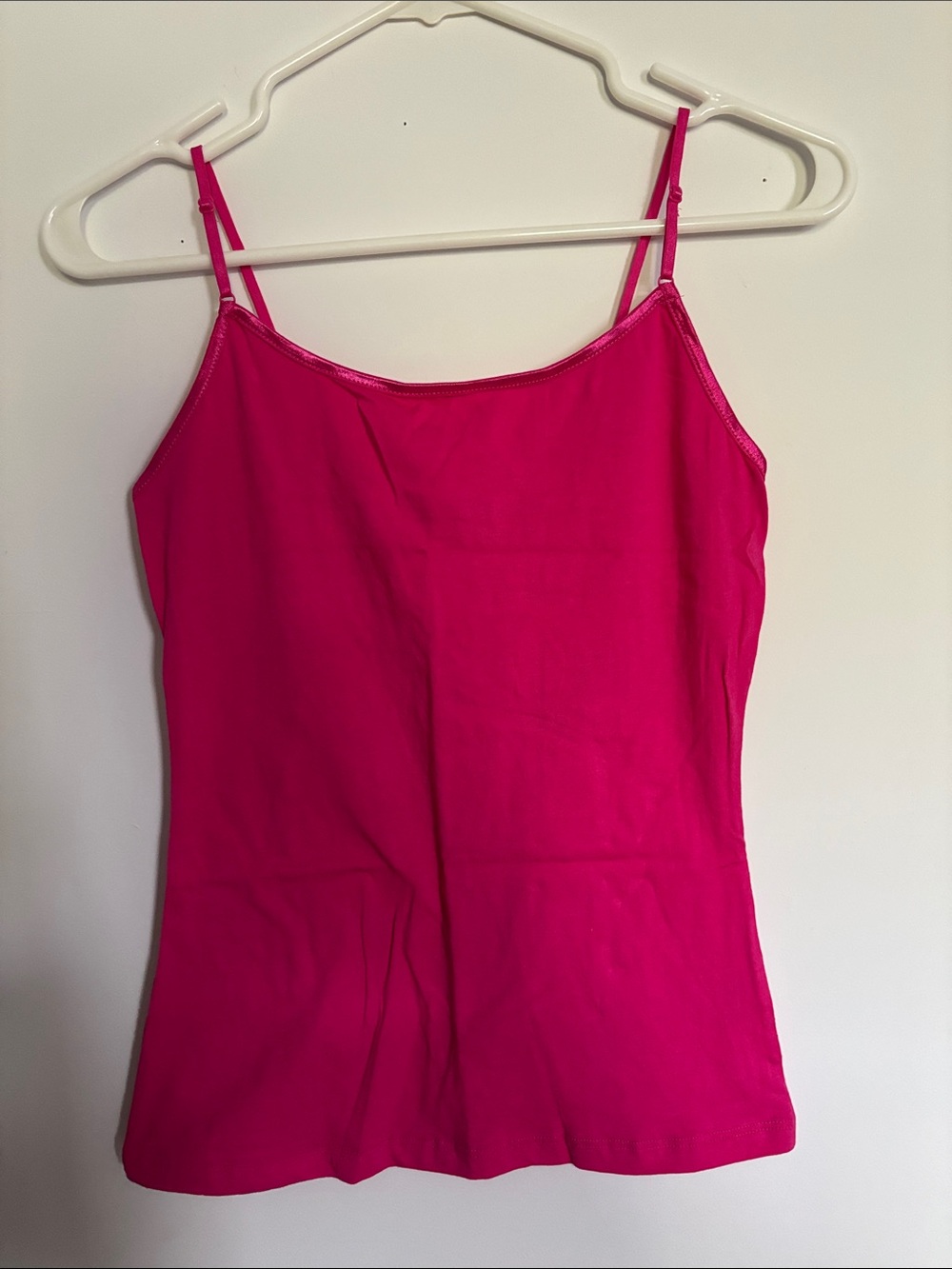 ‼️ Free with purchase ‼️ Fuchsia Women's Spaghetti Strap Tank Top